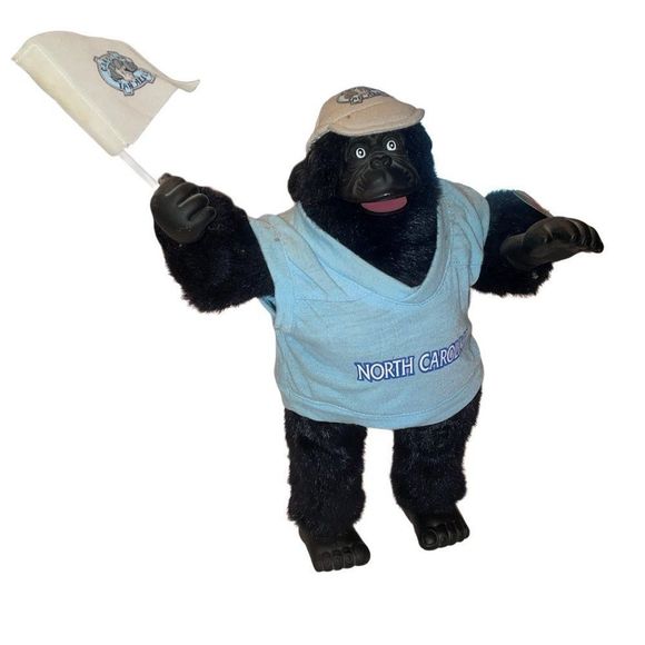 Vintage University of North Carolina Gemmy Champion College Sports Gorilla EUC - Picture 8 of 17